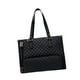 thumbnail image 5 of Bolso de mano para mujer, bolso para portátil, bolso térmico para comida fría y caliente, lonchera multifuncional Negro, 5 of 9