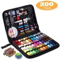 thumbnail image 1 of Sewing Kit for Adults, 200 Premium XL Quality Sewing Supplies, 41 XL Thread Spools, Portable Sewing Accessories for Beginner, Traveller, Home, and DIY, 1 of 7