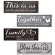 thumbnail image 1 of Letreros decorativos Joyhawk THIS IS US/TOGETHER/BLESS THIS HOME/FAMILY, 1 of 8