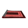 thumbnail image 2 of Ahgly Company Indoor Square Abstract Red Modern Area Rugs, 6' Square, 2 of 4