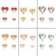 thumbnail image 1 of 4 unids/set papel tridimensional en forma de corazón decoración colgante para el Día de San Valentín boda celebración ceremonia cumpleaños fiesta, 1 of 8
