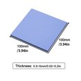 thumbnail image 2 of Isolation Solide Réutilisable pour Ordinateur Portable Coussin en Silicone Refroidissement CPU Conducteur Thermique, 2 of 2