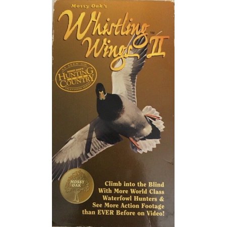 Whistling Wings - Mossy Oak Whistling Wings )II 2)(VHS,1997)TESTED-RARE VINTAGE-SHIPS N 24 HOURS