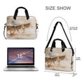 thumbnail image 3 of 16" Laptop Briefcase for Work Travel Laptop Shoulder Bag Carrying Handbag Laptop Case Abstract Wild Animals, 3 of 8