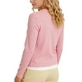 thumbnail image 7 of Lightweight Travel Jacket for Girl Girls Long Sleeve Knit Cardigan Lightweight Button Long Sleeve Casual Knitwear Coat for School Daily Wear 3-4Y, 7 of 7