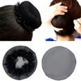thumbnail image 2 of Yokua 10Pcs Small Hole Black Elastic Mesh Snood Hair Net Invisible Bun Cover for Women Girls Ballet Dance Hair Accessories, 2 of 13