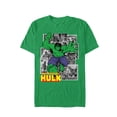 thumbnail image 5 of Marvel Comics Hulk Men's and Big Men's Graphic Tee, Sizes S-3XL, 5 of 6