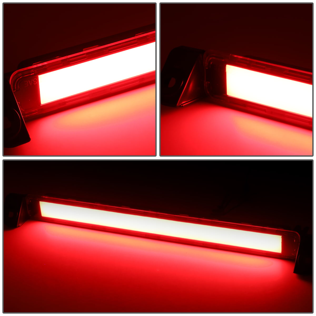 FOR 2001-2004 PATHFINDER QX4 FULL LED THIRD 3RD TAIL BRAKE LIGHT LAMP BAR RED