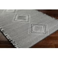 thumbnail image 4 of Mark&Day Wool Rugs, 6x9 Biere Global Gray Area Rug, Grey White Carpet for Living Room, Bedroom or Kitchen (6' x 9'), 4 of 8