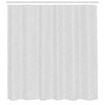 thumbnail image 3 of Abstract Shower Curtain, Modern Labyrinth Like Layout of Hand Drawn Streaks Forming Long Shapes, Fabric Bathroom Set with Hooks, 69W X 70L Inches, Charcoal Grey White, by Ambesonne, 3 of 3