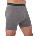 thumbnail image 2 of Atlas For Men - Pantalones Cortos Cuadrados de Elástico para Hombre - Pack de 2 (Gris, Verde), 2 of 3