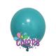 thumbnail image 1 of COLORS GLOBOS 12 pulgadas TURQUESA bolsa con 100 piezas para fiesta y decoración., 1 of 3