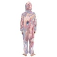 thumbnail image 3 of BZSMCE Unisex One-piece Pajama Cotton Sleepwear Pastel Dragon's Bubbly Fantasy Printed, 3 of 8