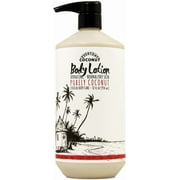 Alaffia - EveryDay Coconut - Hydrating Body Lotion, Purely Coconut, 32 Ounces