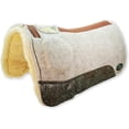 thumbnail image 2 of Southwestern Equine OrthoRide Elite Saddle Pad Premium Tan Topper with Fleece Bottom 1", 2 of 3