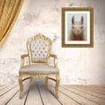 thumbnail image 3 of Cusson, Marie Elaine 24x32 Gold Ornate Wood Framed with Double Matting Museum Art Print Titled - Colorful Llama panel II, 3 of 4