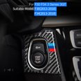 thumbnail image 2 of Kenally Pegatinas de cubiertas de botón de motor de parada de arranque Interior de coche de fibra para BMW/F30/F34 nuevo 3gt Vehículos, repuestos y accesorios Mis No.2 Kenally CZ8266-02B, 2 of 6