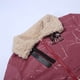 thumbnail image 2 of Gibobby chaquetas de ligera Y atlético Abrigo de chaqueta con cuello levantado de lana informal y cálido para mujer para las temporadas de otoño e invierno (Rojo, M), 2 of 4
