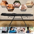thumbnail image 7 of 3 Section Spa Massage Table with Hydraulic Stool 73 Inch Adjustable Tattoo Chair Esthetician Lash Bed with Removable Headrest Salon Chair Facial Bed for Beauty Barber Massage Equipment, 7 of 7