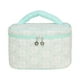 thumbnail image 5 of Wmhnj Bolsa de maquillaje de viaje de gran capacidad, 23 x 17 x 10 cm, organizador porttil de cosmticos con portabrochas transparente y mltiples compartimentos., 5 of 8