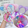 thumbnail image 1 of Diademas luminosas TUNC con orejas de gato para niños 3 uds Sencillez, 1 of 5