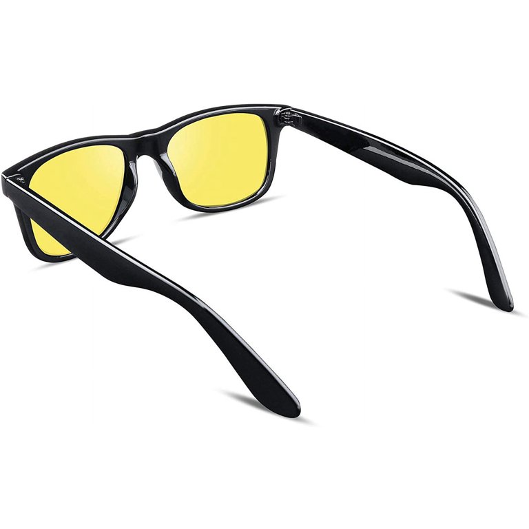 Shiratori Classic 80's Vintage Polarized Sunglasses - Retro Style UV Protection Shades