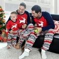 thumbnail image 1 of Lovebay Matching Family Pajamas Sets Christmas PJ's Deer Print Top and Long Pants Jammies Sleepwear - Men, 1 of 11