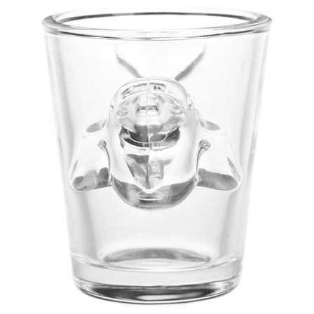 OUNONA Shot Glasses With Clear Dolphin Shot Glasses Small Whiskey Shot Glass Espresso Shot Glass For Vodka Whiskey Espressos
