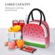 thumbnail image 5 of Fotbe Watermelon Bolsa de Almuerzo con Estampado, Lonchera Aislada, Contenedor de Comida Reutilizable Tipo Cooler a Prueba de Fugas, 5 of 6
