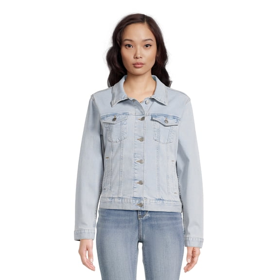 TIME AND TRU WOMEN'S DENIM JACKET, SIZES XS-XXXL