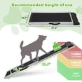 thumbnail image 2 of HOXPETY Dog Ramp for Car 64" Long & 17" Wide Portable Pet Ramp Dog Ramps for Large Dogs with Non-Slip Rug Surface Dog Car Ramp for SUV Car & Truck, Folding Dog Ramp Up to 330LBS, 2 of 8