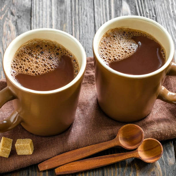 クラブ Hot chocolate. Great Value Double Chocolate Hot Flavored Hot Cocoa Topper