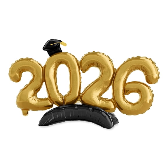 American Greetings Graduation Foil Balloon Centerpiece, Class of 2026 (1 -Count)