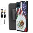 thumbnail image 1 of Value Pack ! for Samsung Galaxy A12 5G Slim Shell with Tempered Glass Phone Case 360° Cover Clip Kickstand Holster Hybrid Shock Bumper, 1 of 4