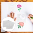 thumbnail image 1 of HEATSHAKING Multi Floral Wall Tile Stencils for Painting Reusable Templates with Butterfly and Leaf Designs, 1 of 7