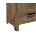 thumbnail image 5 of Tcbosik Wood Nightstand with 2 Drawers and Metal Handle, Natural, 5 of 7