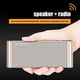 thumbnail image 1 of Q8 Mini altavoz portátil inalámbrico Bluetooth de alta definición con micrófono compatible con tarjeta TF de disco U, 1 of 8