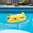 thumbnail image 1 of Asiento inflable de natación perfecl para niños Amarillo, 1 of 8
