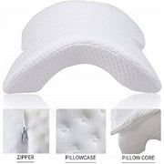 Dr Pillow BK3505 Arch Comfort Memory Foam Pillow, White