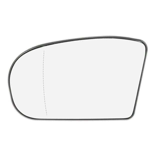 Coche Retrovisor Vista Espejo Vidrio Con Respaldo Placa Calentada Lado izquierdo