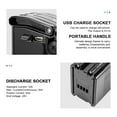 thumbnail image 4 of YOSE POWER 36V 15Ah Black Silverfish Ebike Battery Electric Bike Lithium Battery with Charger, 4 of 8