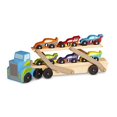 thumbnail image 1 of Mega portacoches de carreras Melissa & Doug, tractor y remol Melissa & Doug NA, 1 of 9