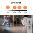 thumbnail image 4 of Toy Ball for Cats - Remote Control Pet Toy LED Flashing Dual Mode, 4 of 8