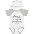 thumbnail image 3 of Inktastic Though She Be but Little Shakespeare Quote Boys or Girls Baby Bodysuit, 3 of 5