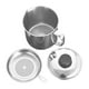 thumbnail image 3 of Colador de grasa de acero inoxidable para cocina (plateado), 3 of 8
