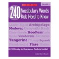 thumbnail image 1 of 240 Vocabulary Words Kids Need To Know Book, Grade 5, 1 of 3
