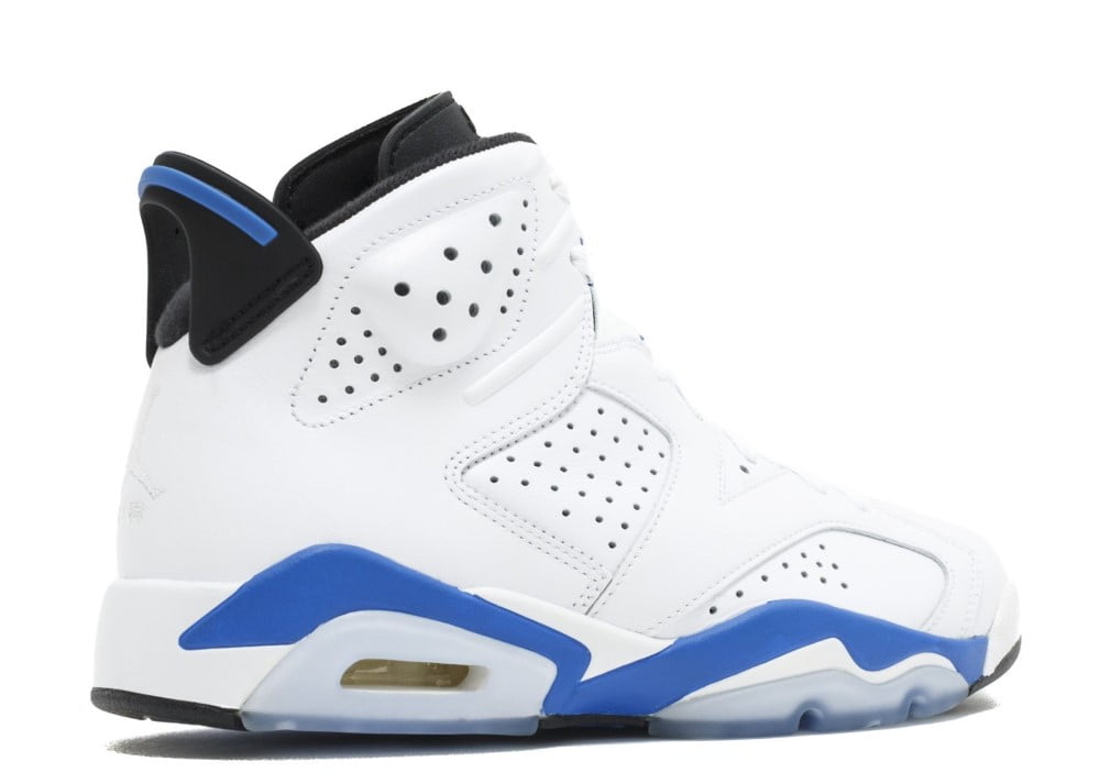 jordan retro 6 sport blue