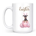 thumbnail image 2 of Easter Egg Miniature Pinscher Bunny Ear Welcome Spring Truck Mug Mini Pin Dog Lover Coffee Tea Cup - 12002, 2 of 4