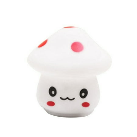 

YZdevelop Colorful Lighting Mini Mushroom LED Night Light Home Stairs Bedside Lamp Gift
