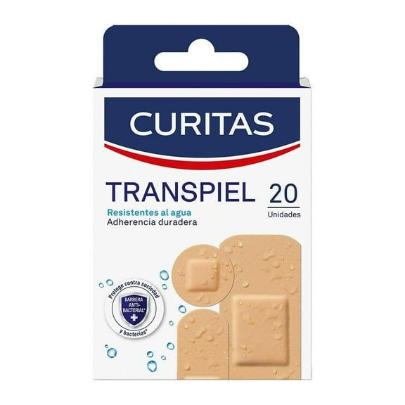 Venditas Curitas transpiel surtidas varios tamaños 20 pzas